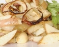 Kentang Bakar bersama Bawang Putih